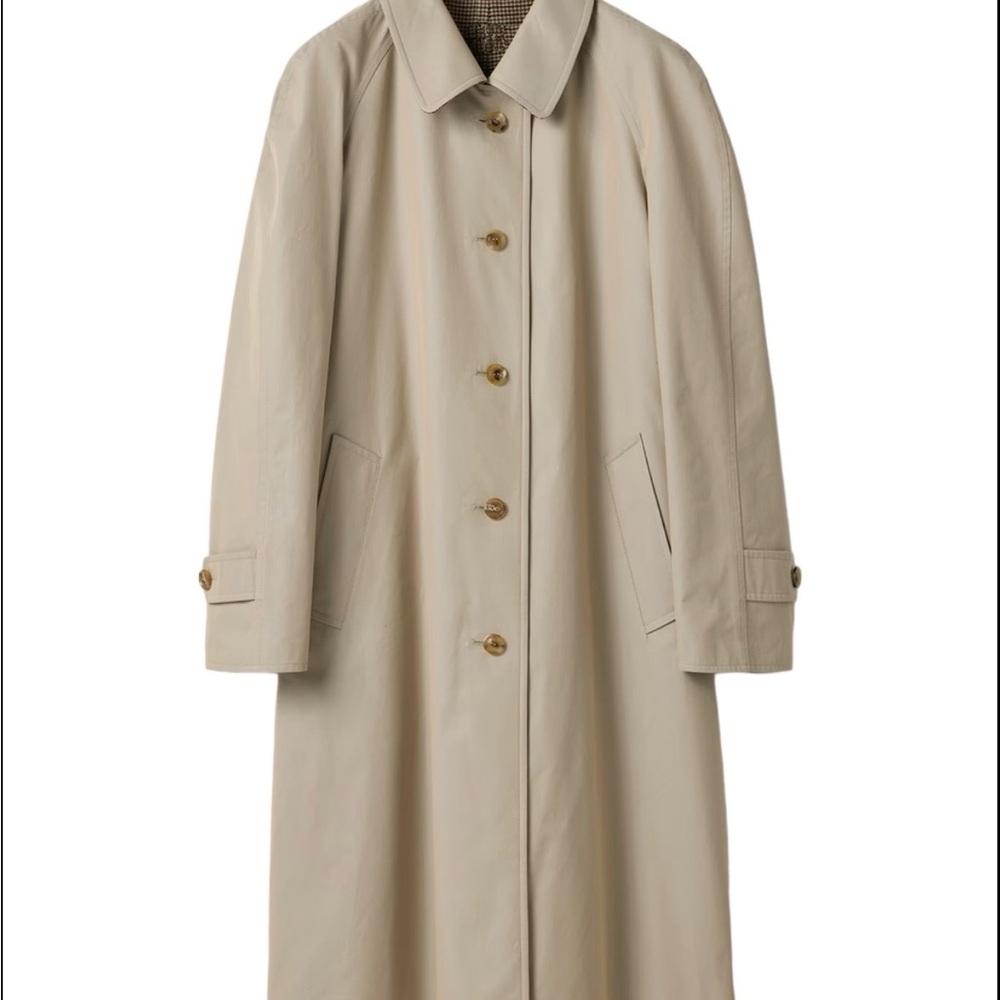 Burberry Tan Trench Coat